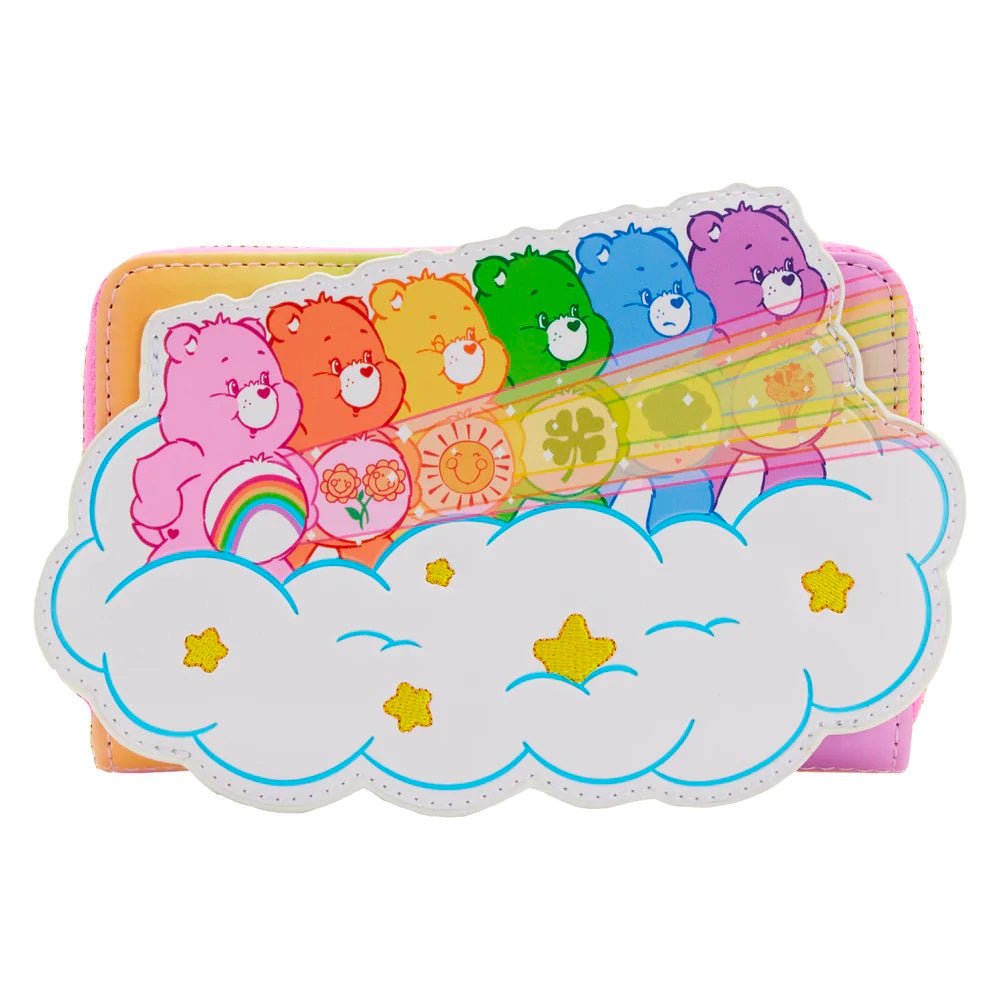 Care bears Stare Rainbow Ziparound Wallet